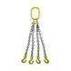 Lant de ridicare 4 brate 4SL si carlige scurtare LIDER-TECH 2,36t / 2,0m 00003305 фото 4