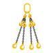 Lant de ridicare 4 brate 4SL si carlige scurtare LIDER-TECH 4.25t / 2,0m 00003306 фото 1